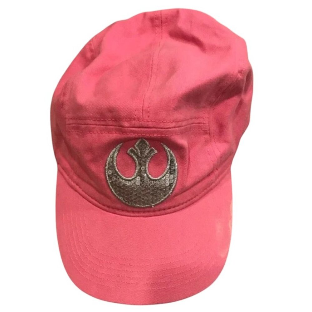 Hot Pink Rebellion Resistance Emblem Baseball Cap Star Wars Disney Parks
